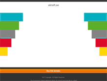 Tablet Screenshot of akraft.se